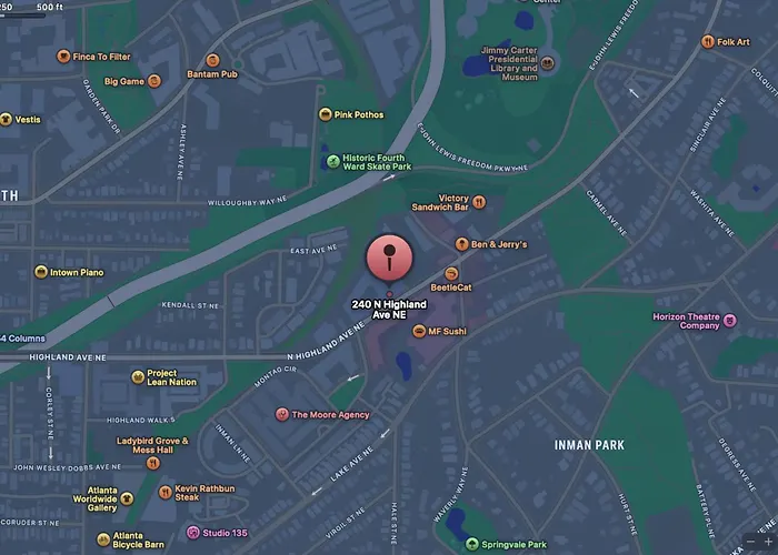 Studio Apt King Bed, Beltline Eastside Trail - Pets Welcome!