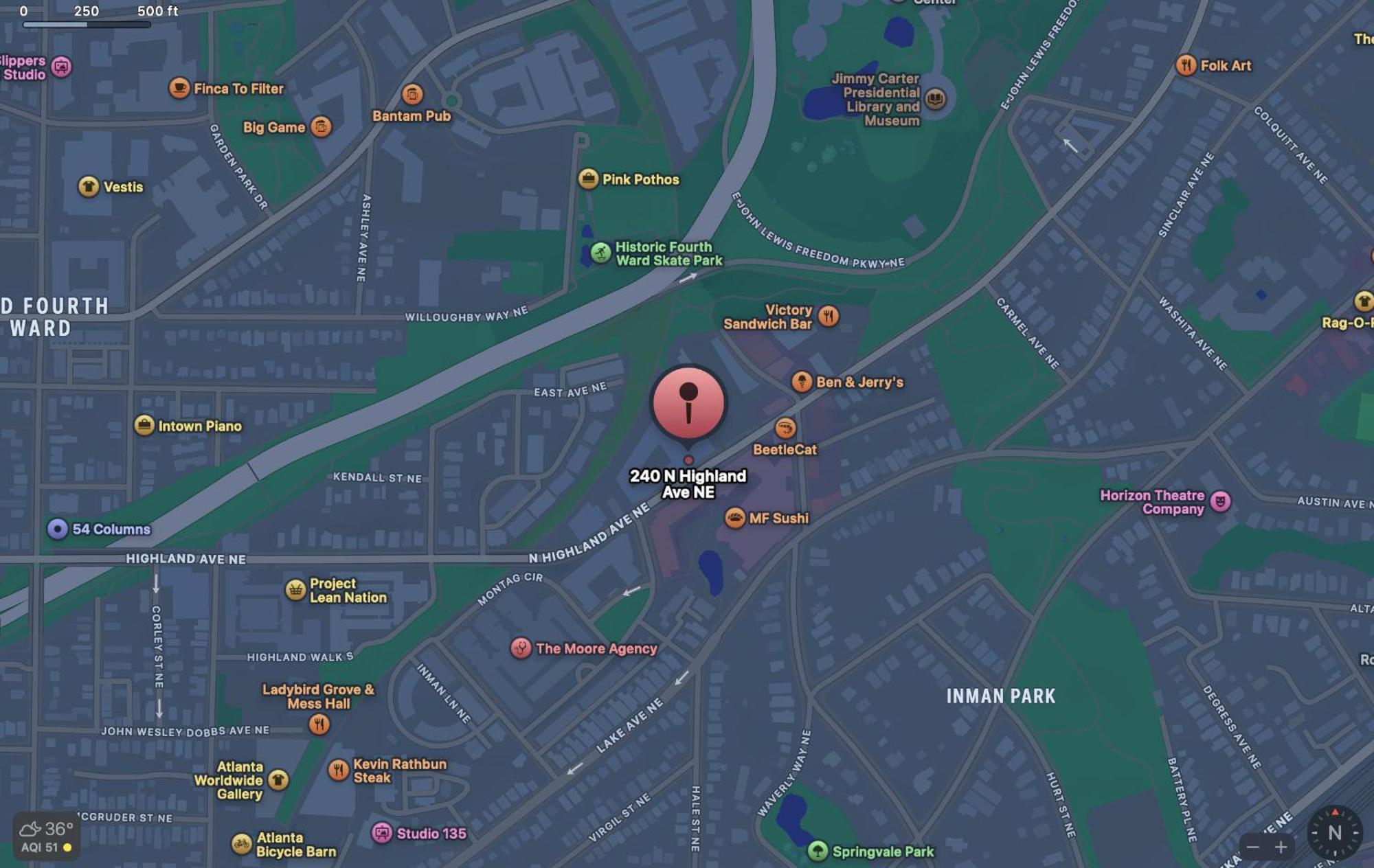 Appartement King Bed, Beltline Eastside Trail - Pets Welcome! *